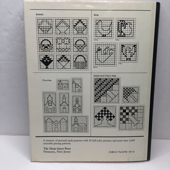 Patchwork Pictures 1001 Patterns for Piecing Carol LaBranche Quilting Hardbound - Picture 11 of 11